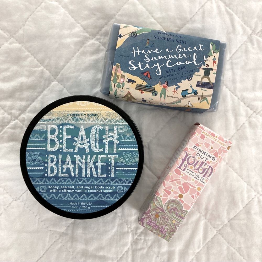 Summer beauty lot from Perfectly Posh